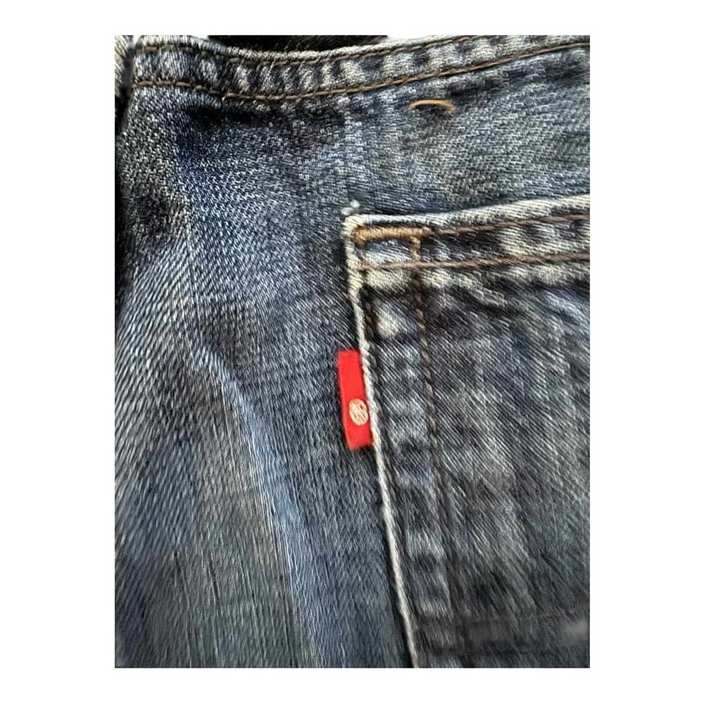 Levi's Relaxed Fit Dark Blue Jeans - Picture 5 of 8